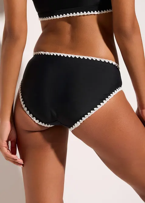 Bikinihose mit Stickerei, bonprix