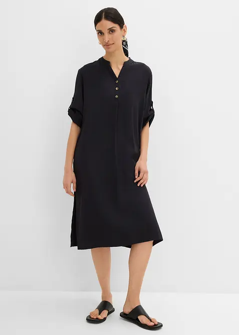 Midikleid aus Viskose-Mix, bonprix