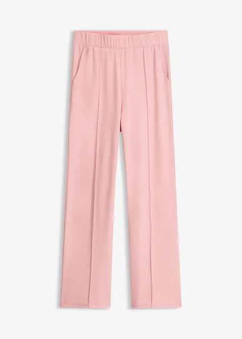 Pantalon &eacute;lastiqu&eacute; en interlock &eacute;pais, bonprix