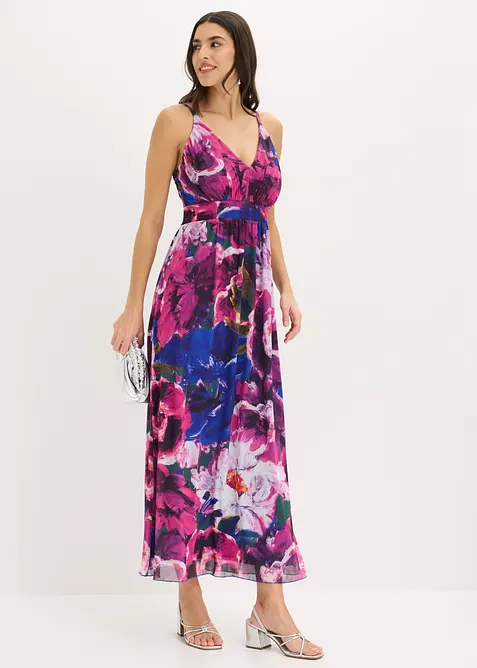 Tr&auml;gerkleid aus feinem Mesh, bonprix