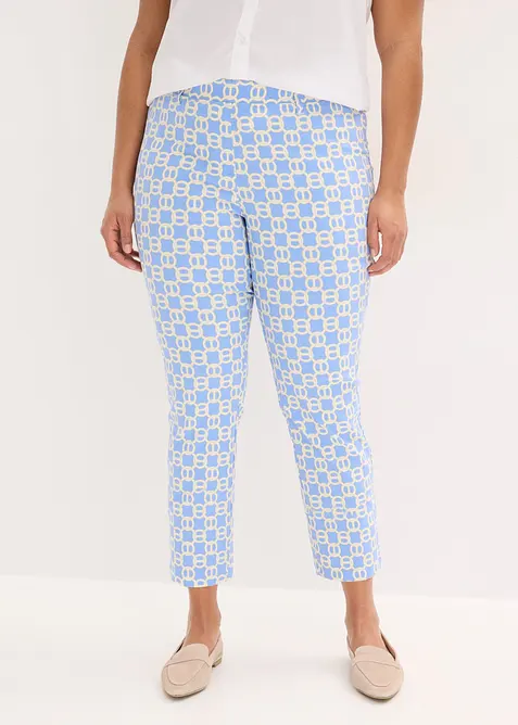 Pantalon 7/8 en bengaline extensible, bonprix