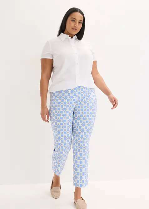 Pantalon 7/8 en bengaline extensible, bonprix