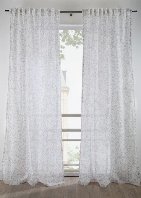 Lot de 2 voilages, bonprix