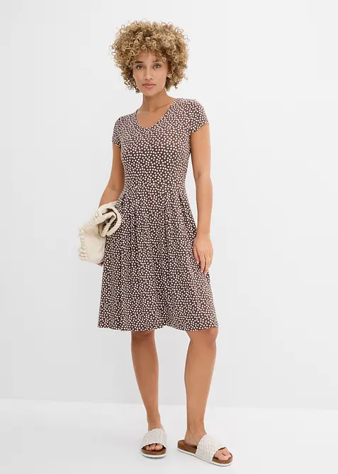Jerseykleid aus Viskose-Mix, bonprix