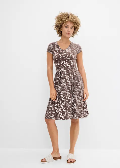 Jerseykleid aus Viskose-Mix, bonprix