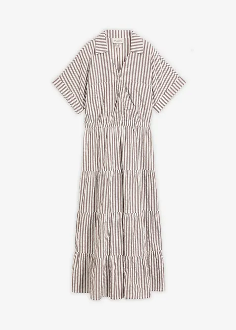 Wickelkleid aus reiner Baumwolle, bonprix