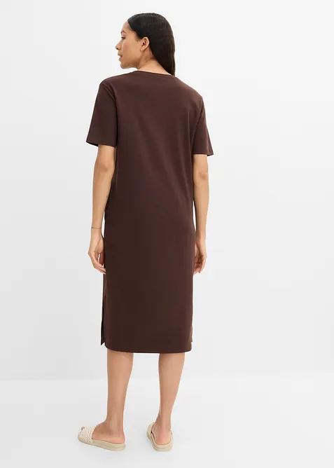 Jerseykleid aus reiner Bio-Baumwolle, bonprix
