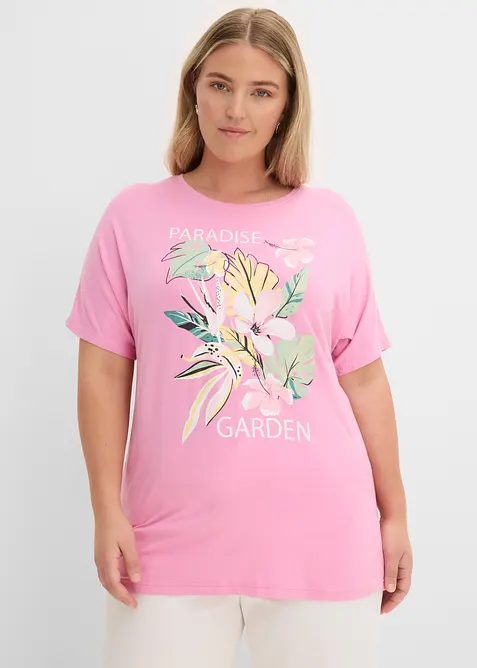 T-shirt boxy doux, bonprix