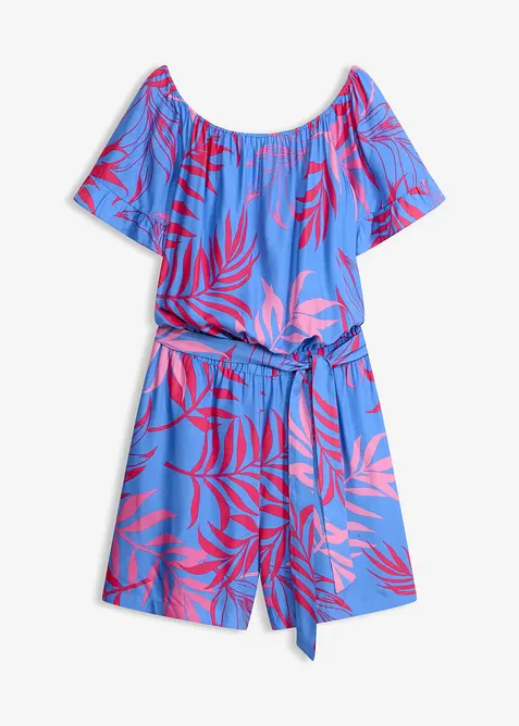 Combishort &agrave; encolure Bardot, bonprix