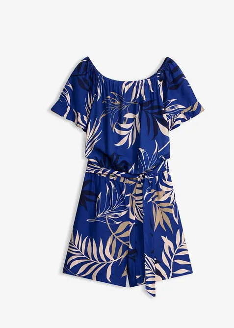 Combishort &agrave; encolure Bardot, bonprix