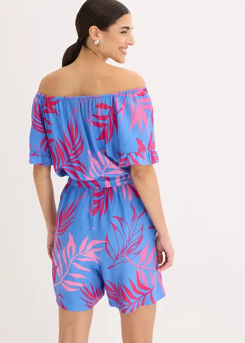 Combishort &agrave; encolure Bardot, bonprix