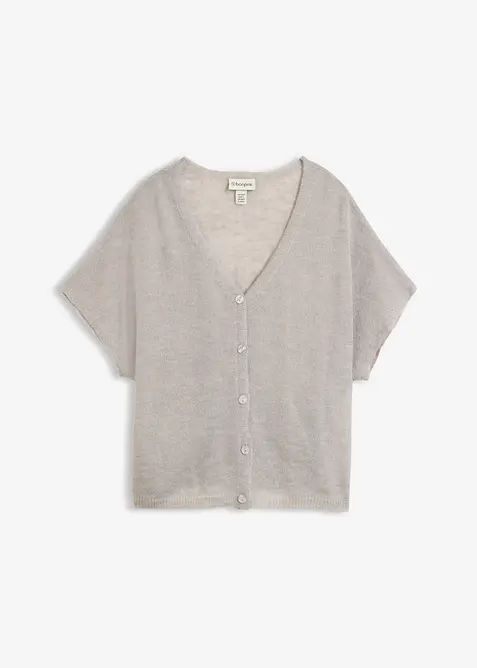 Oversize Kurzarm Cardigan, bonprix