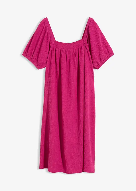 Jerseykleid aus strukturiertem Cr&ecirc;pe, bonprix