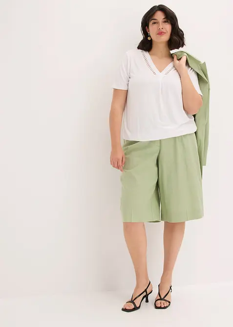 T-shirt en viscose extensible, bonprix