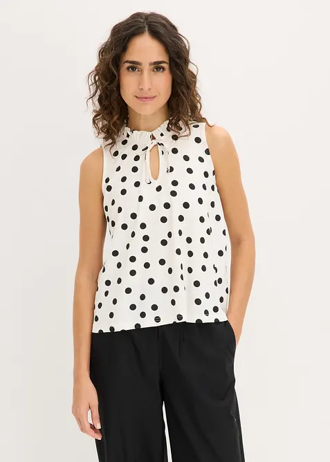 Jersey-Top aus Viskose-Mix, bonprix