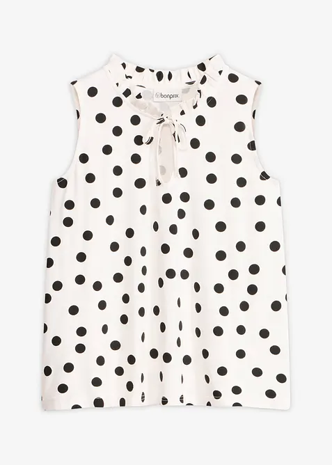 Jersey-Top aus Viskose-Mix, bonprix