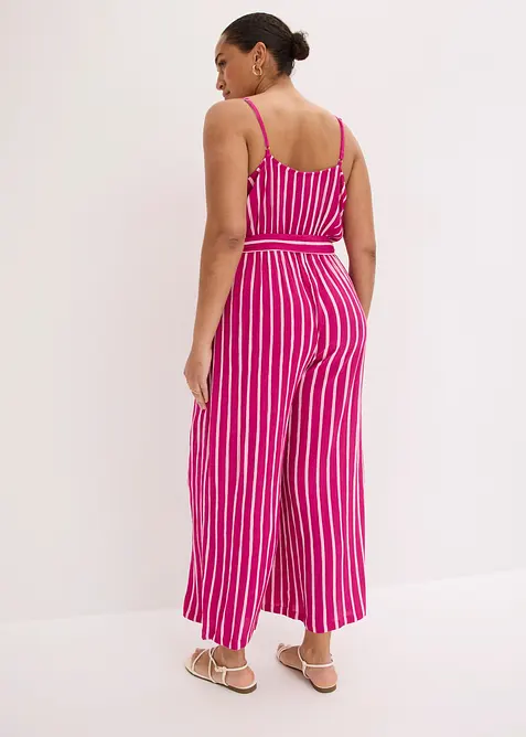 Combinaison en viscose textur&eacute;e, bonprix