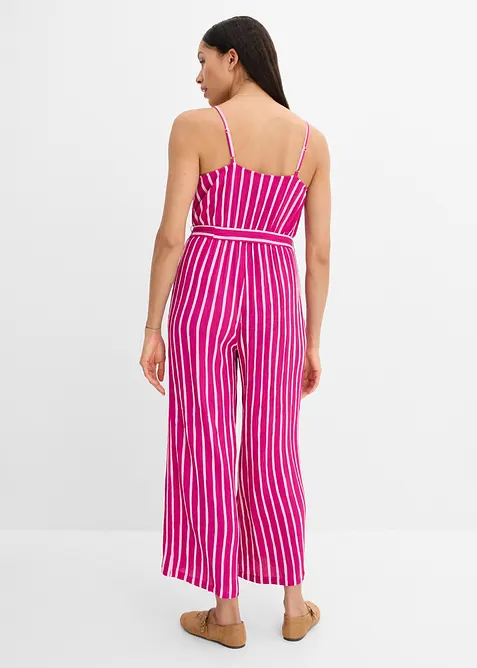 Combinaison en viscose textur&eacute;e, bonprix