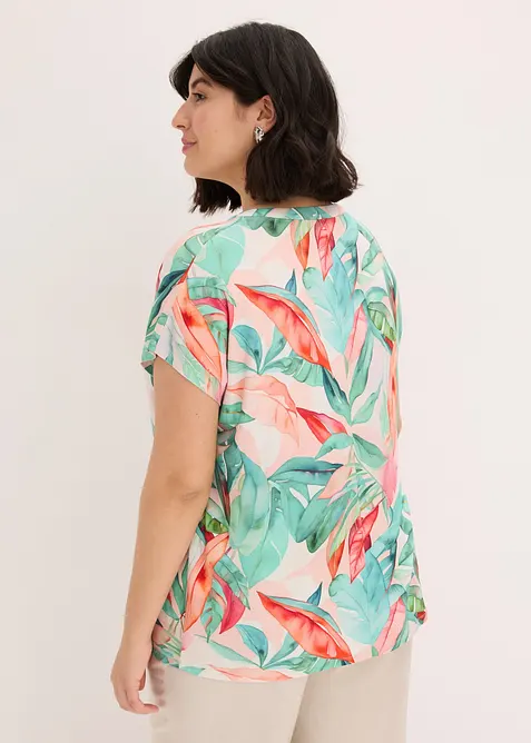 T-shirt doux en viscose extensible, bonprix