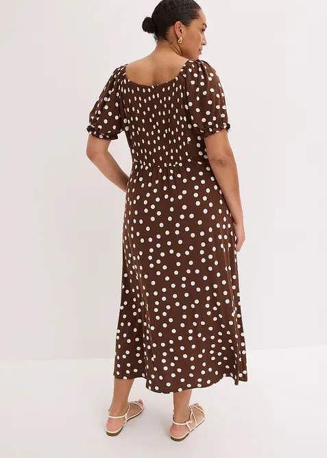 Robe midi en viscose extensible, bonprix