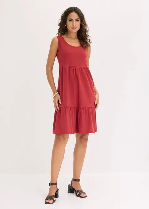 Jerseykleid aus reiner Baumwolle, bonprix
