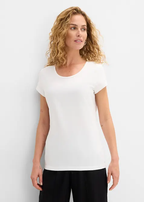 Figurbetontes T-Shirt, bonprix