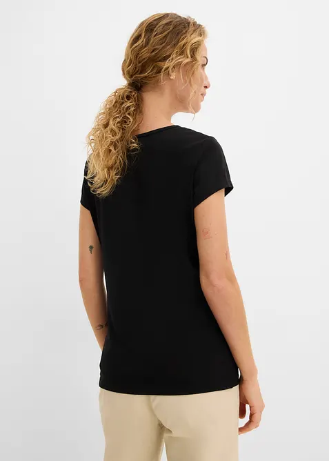 Figurbetontes T-Shirt, bonprix