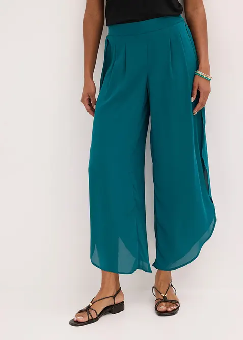 Palazzo-Hose mit Schlitz, bonprix