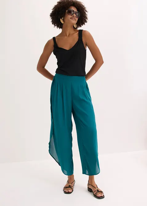 Palazzo-Hose mit Schlitz, bonprix