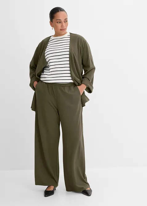 Schlupfhose aus Punto di Roma, bonprix