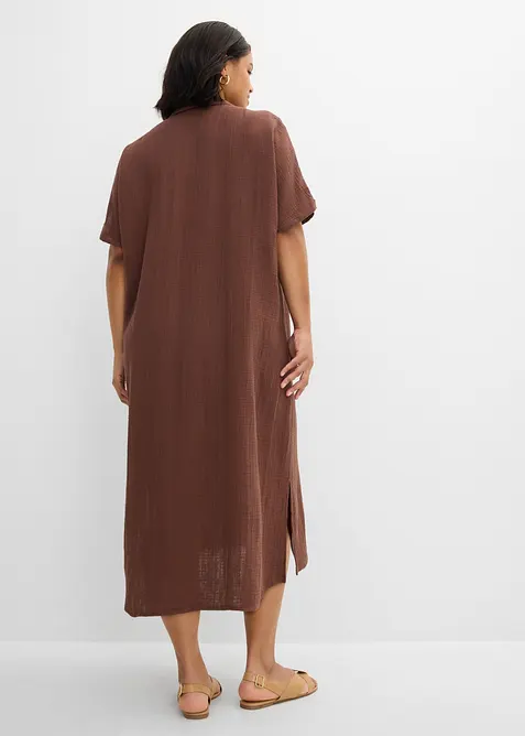 Robe caftan en gaze de coton douce, bonprix