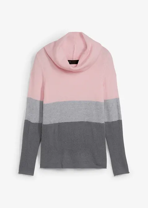 Pull &agrave; col roul&eacute;, bonprix
