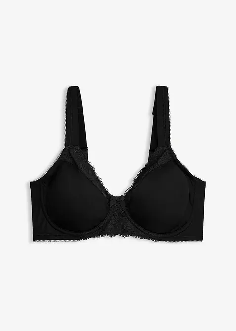 Soutien-gorge minimiseur avec bretelles rembourr&eacute;es, bonprix
