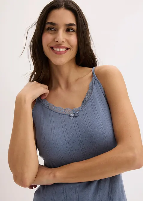 Shorty aus Pointelle-Jersey, bonprix
