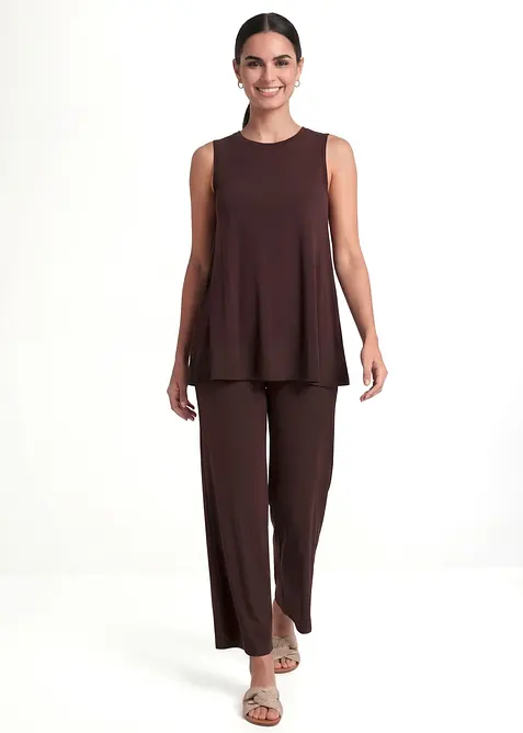 Pantalon en jersey viscose, bonprix