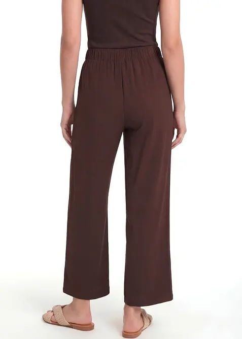 Pantalon en jersey viscose, bonprix