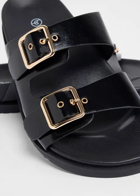 Mules avec boucles, bonprix