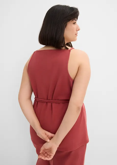 Top en maille piqu&eacute;e, bonprix