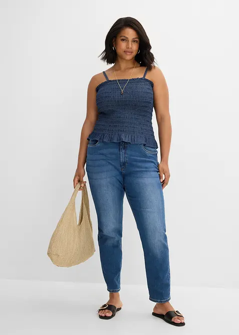 Jean skinny taille haute, bonprix