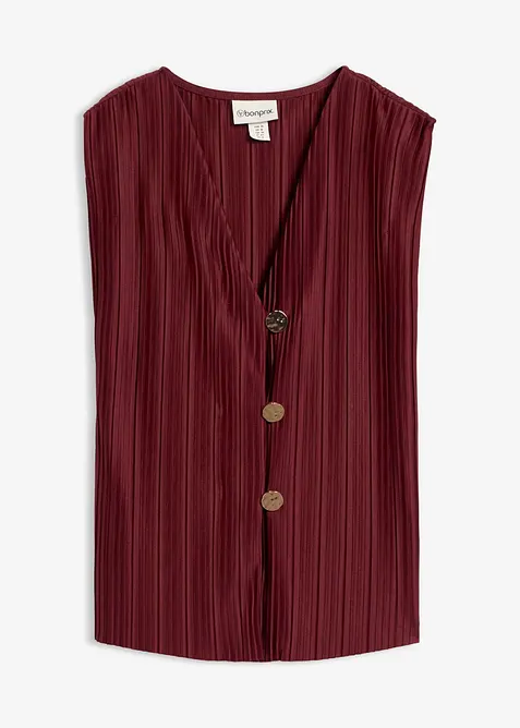 Top mit Plissee, bonprix