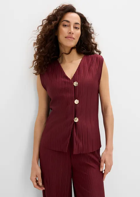 Top mit Plissee, bonprix