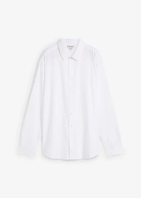 Chemise habill&eacute;e sans repassage 100% coton, regular, bonprix