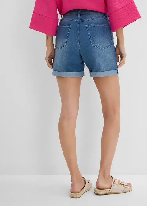 Short en jean, taille mi-haute, bonprix
