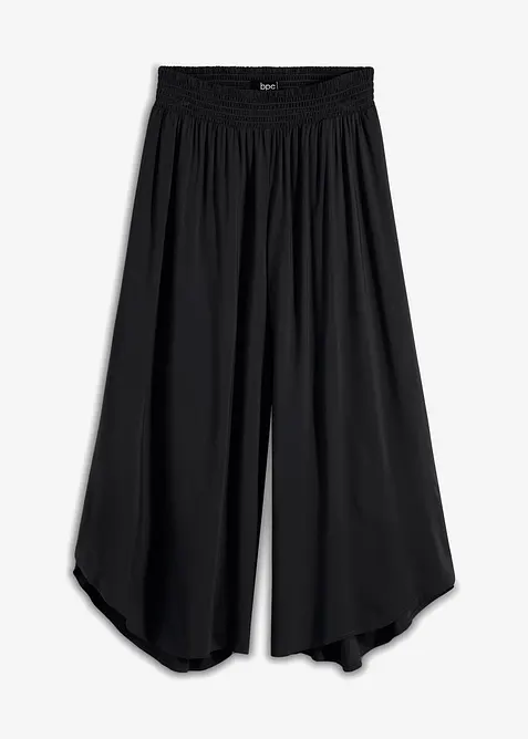 Jupe-culotte longueur mollet en viscose douce, bonprix