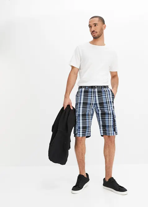 Cargo-Bermuda mit Dehnbund in Regular Fit, bonprix