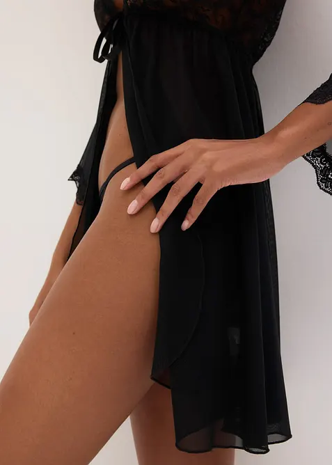 Kimono et string (ens. 2 pces), bonprix