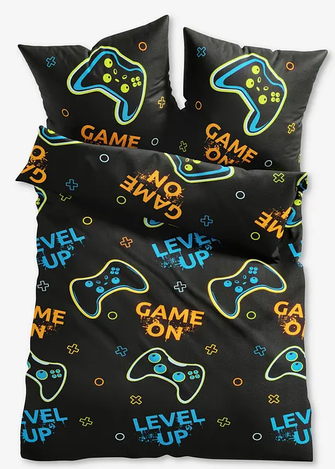Bettw&auml;sche mit Gamer Design, bonprix