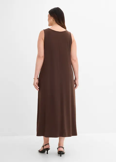 Robe midi trap&egrave;ze, bonprix