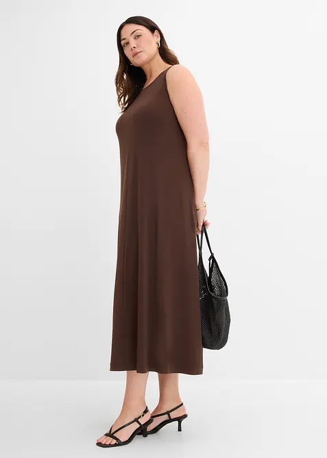 Robe midi trap&egrave;ze, bonprix