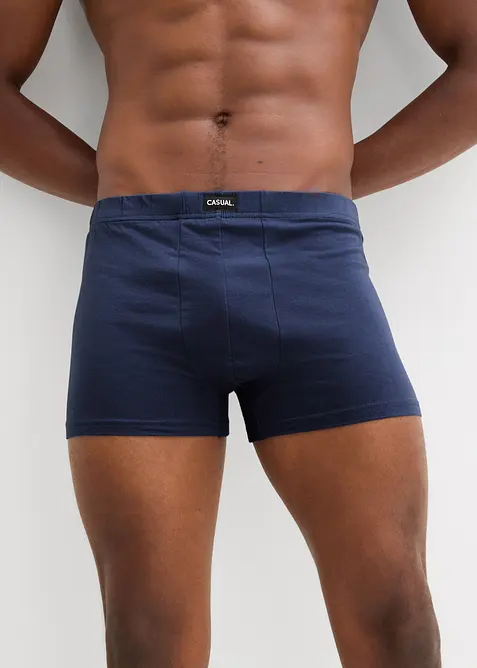 Lockere Jersey Boxershorts aus Baumwolle (3er Pack), bonprix
